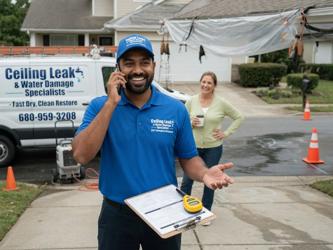 Ceiling Leak Cleanup Madison Heights, MI FAQs